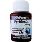 MedPharma PYRIDOXIN 20 mg (vitamin B6) 1×37 tbl, 30+7 free