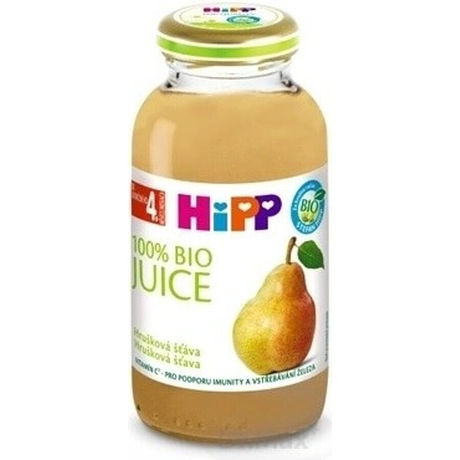 HiPP Zumo de Pera Ecológico 1×200 ml, 100% zumo de pera