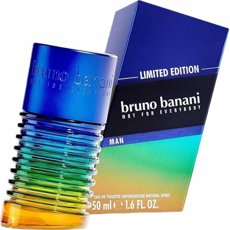 Bruno Banani Edizione Limitata Uomo Edt 50ml 1×50 ml, Eau de toilette