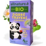 Allnature Tè biologico per bambini Buona digestione con finocchio 20×1,5 g, tè per bambini