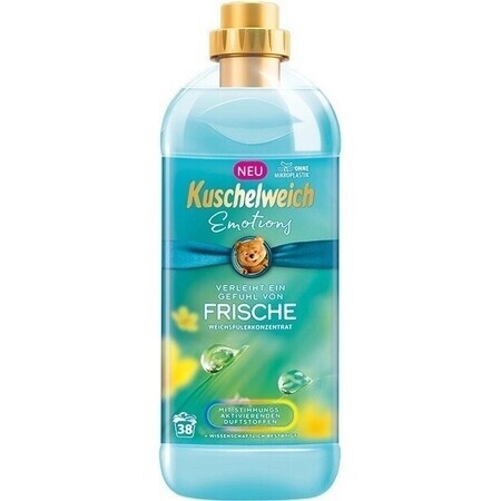 Kuschelweich Weichspüler - Emotions blau, 38 Wäschen 1×1 l, Weichspüler