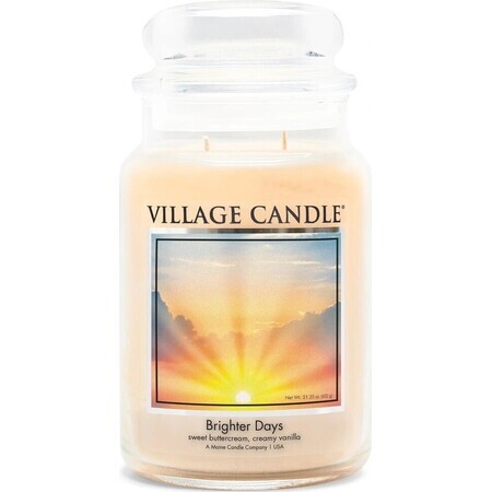 Village Candle Scented Candle in glass - Brighter Days - Brighter Days, large 1×1 pc