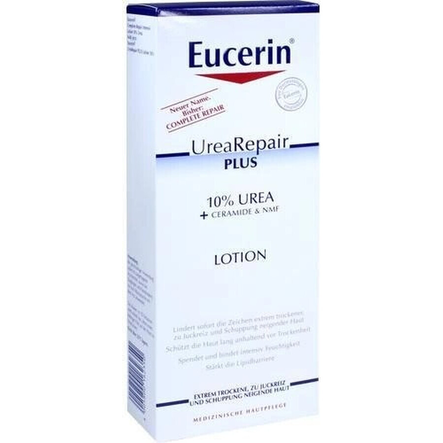 Eucerin UreaRepair PLUS Lozione corpo 10% Urea 1×400 ml, idratante per la pelle