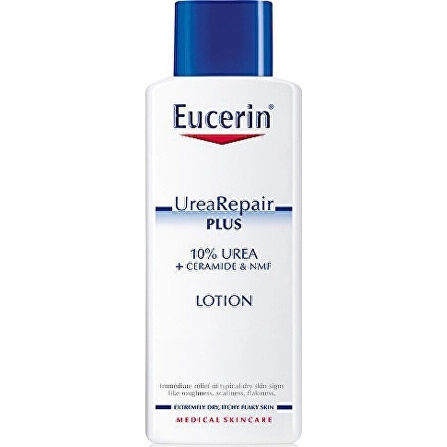 Eucerin UreaRepair PLUS Lozione corpo 10% Urea 1×400 ml, idratante per la pelle