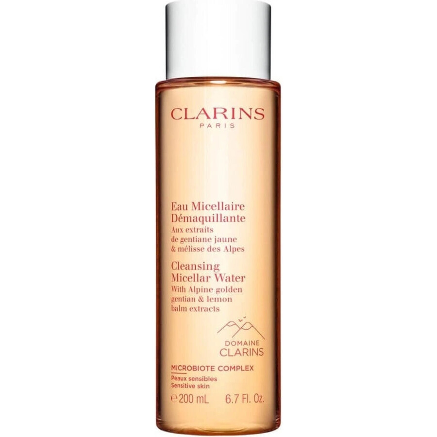 Clarins Agua Micelar Piel Sensible 1×200 ml, agua micelar