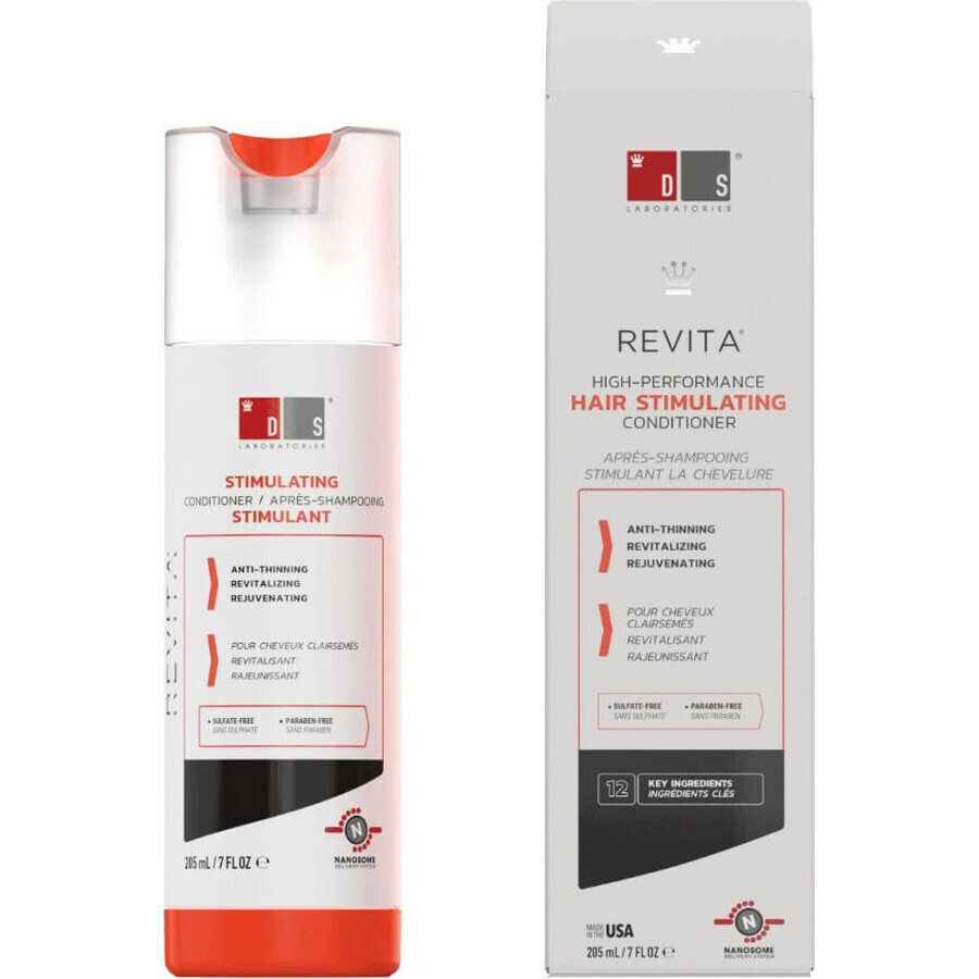 DS Laboratories balsamo contro la caduta dei capelli REVITA 205 ml 1×205 ml, balsamo contro la caduta dei capelli