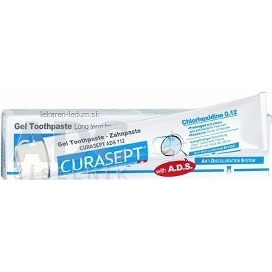 CURASEPT ADS 712 0,12% 1×75 ml, tandpasta