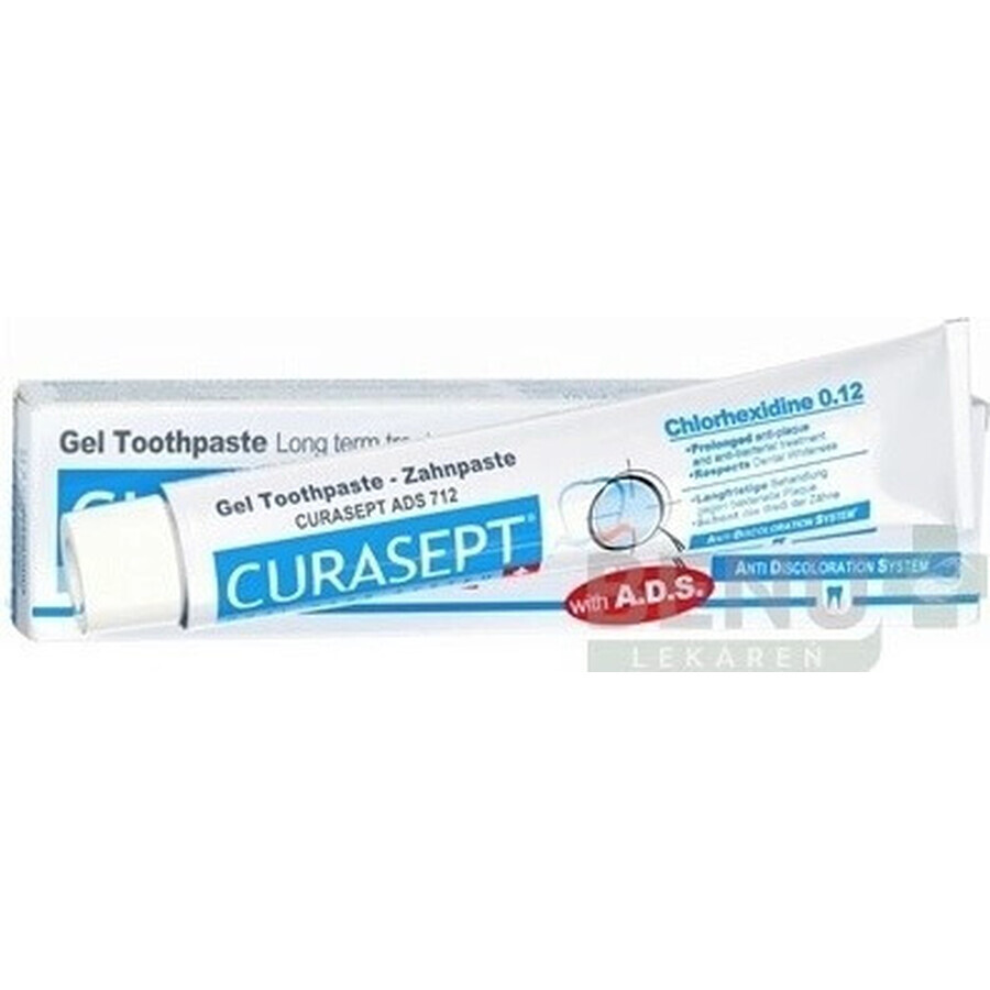 CURASEPT ADS 712 0,12% 1×75 ml, tandpasta