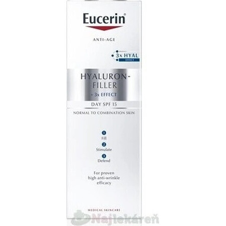 Eucerin HYALURON-FILLER anti-rimpel dagcrème 1×50 ml voor normale tot gemengde huid