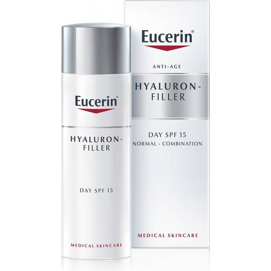 Eucerin HYALURON-FILLER anti-rimpel dagcrème 1×50 ml voor normale tot gemengde huid