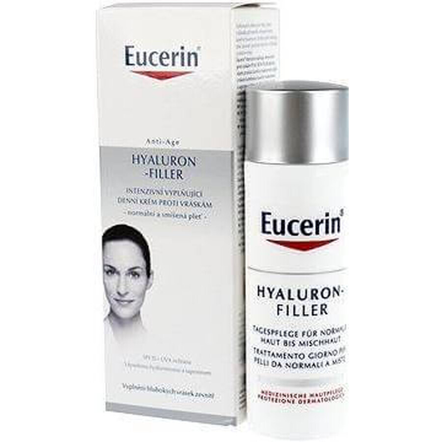 Eucerin HYALURON-FILLER anti-rimpel dagcrème 1×50 ml voor normale tot gemengde huid