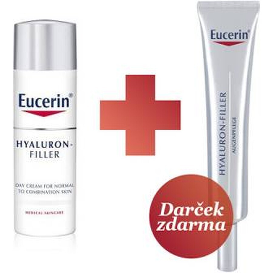 Eucerin HYALURON-FILLER anti-rimpel dagcrème 1×50 ml voor normale tot gemengde huid