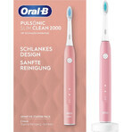 Elektrische Zahnbürste Oral B Pulsonic Slim clean 2 000 rosa 1×1 Stück, elektrische Zahnbürste