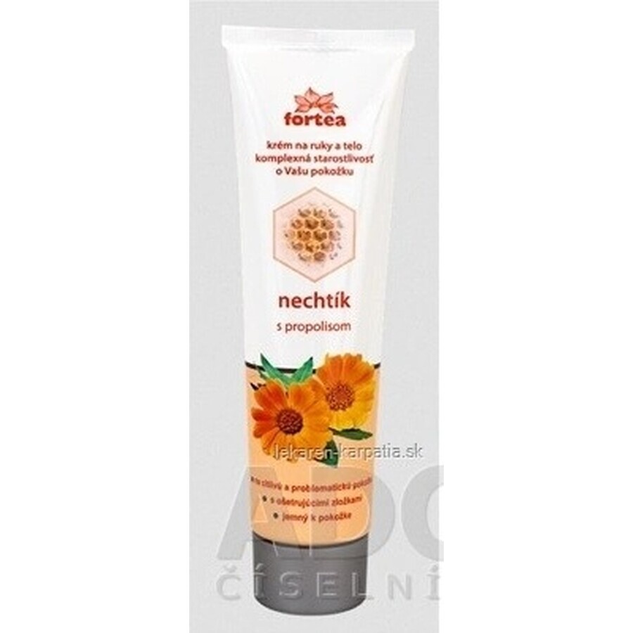 FORTEA calendula avec propolis 1×100 g, crème pour les mains et le corps