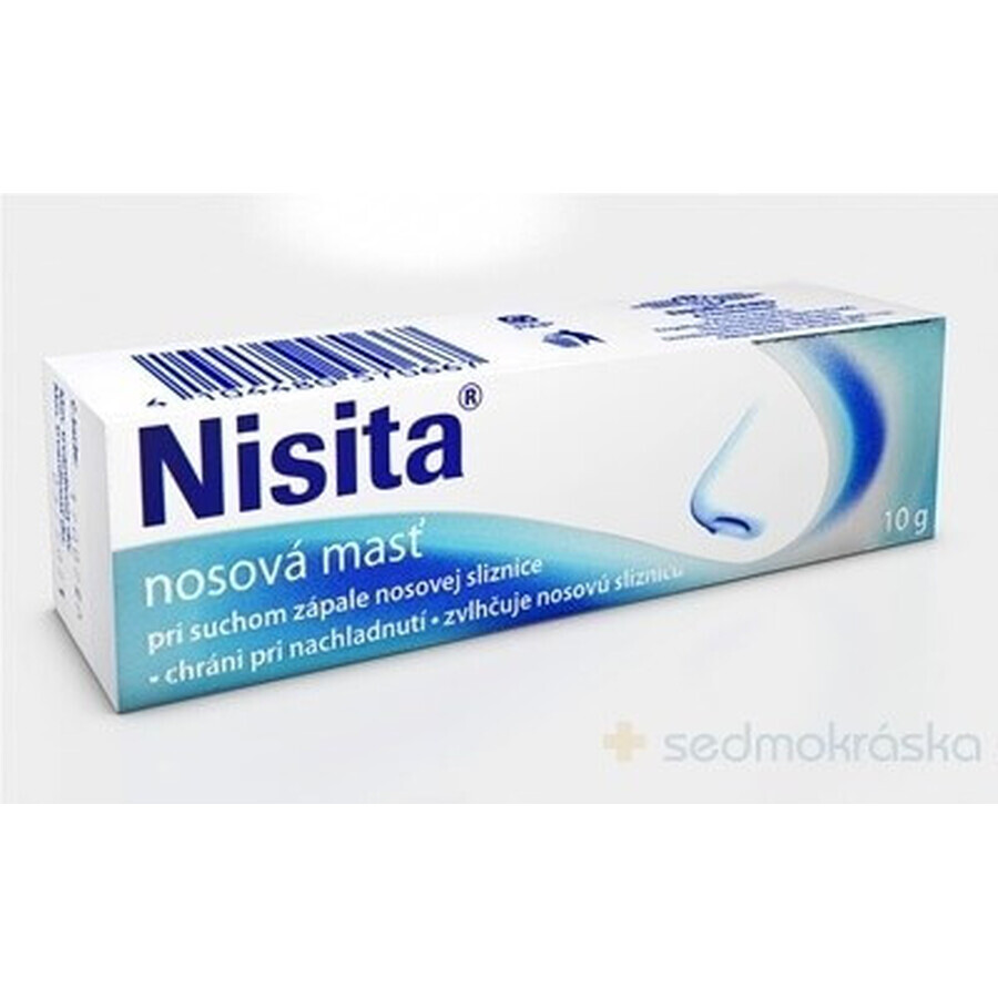 Nisita pommade nasale 1×10 g, pommade nasale