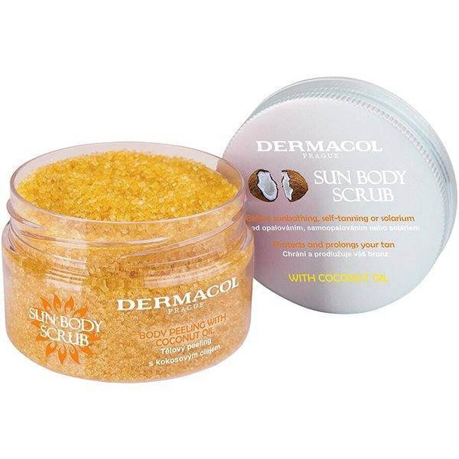 Dermacol SUN scrub corpo 1×200 g, scrub corpo