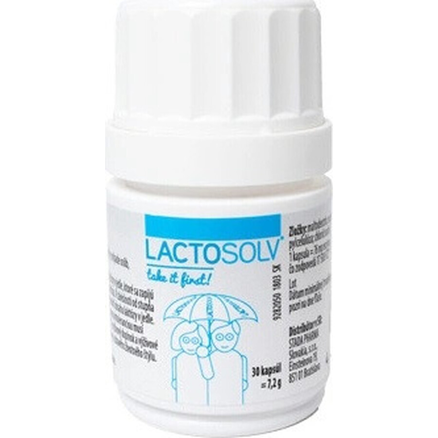 LACTOSOLV 1×30 cps, supliment alimentar