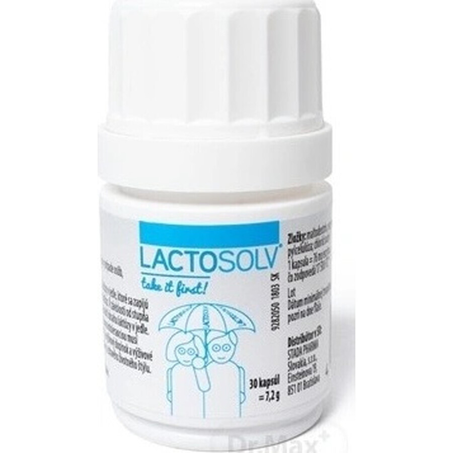 LACTOSOLV 1×30 cps, supliment alimentar