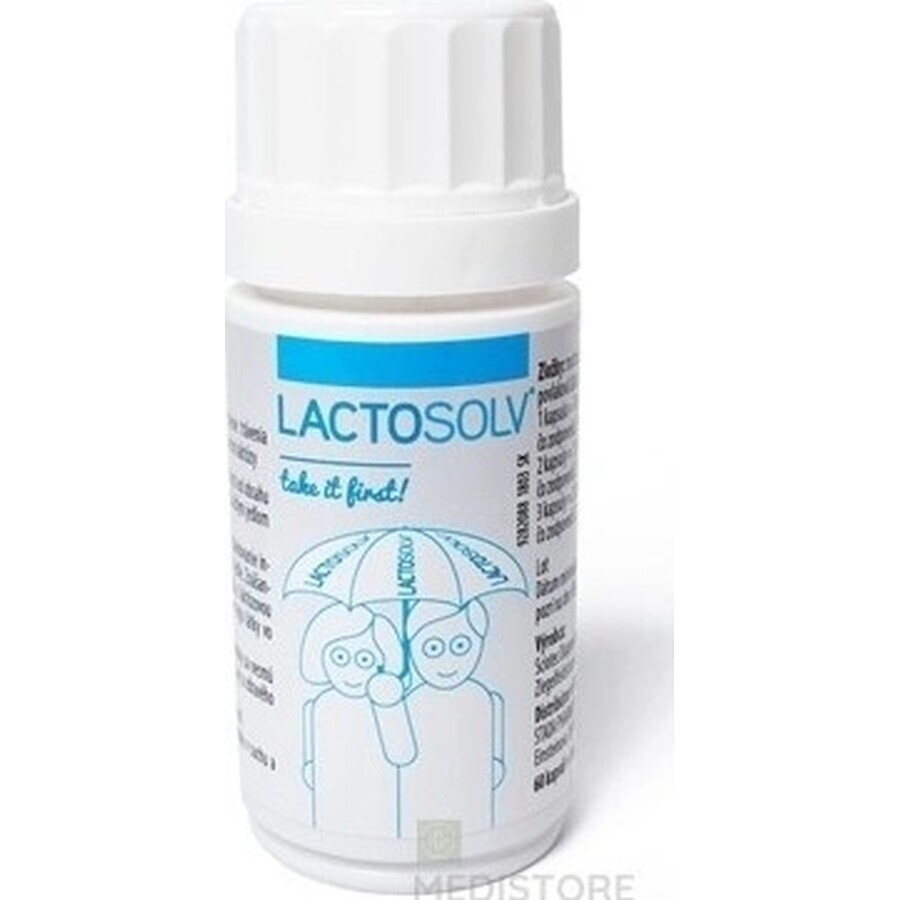 LACTOSOLV 1×30 cps, supliment alimentar