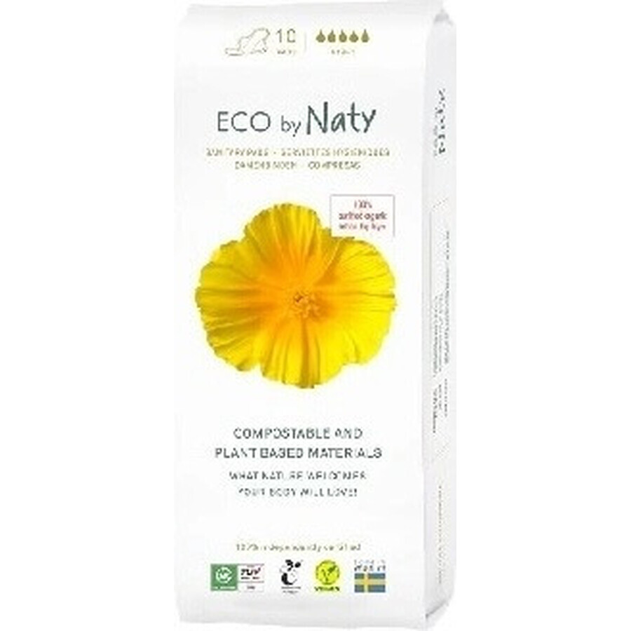 Eco by Naty Night assorbenti per donne 1×10 pezzi, assorbenti per donne