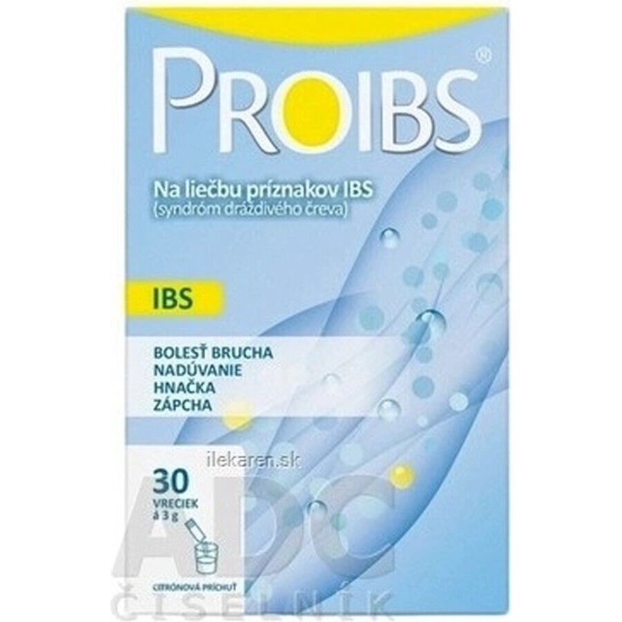 Proibs-Beutel, Zitronengeschmack 1×30 Stück, Medizinprodukt