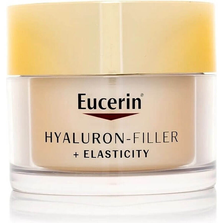 Eucerin HYALURON-FILLER+ELASTICITY dagcrème 1×50 ml, vult diepe rimpels op