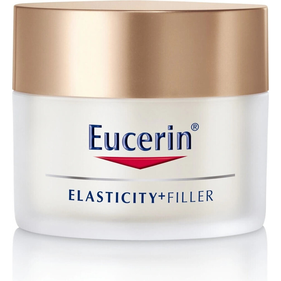 Eucerin HYALURON-FILLER+ELASTICITY dagcrème 1×50 ml, vult diepe rimpels op