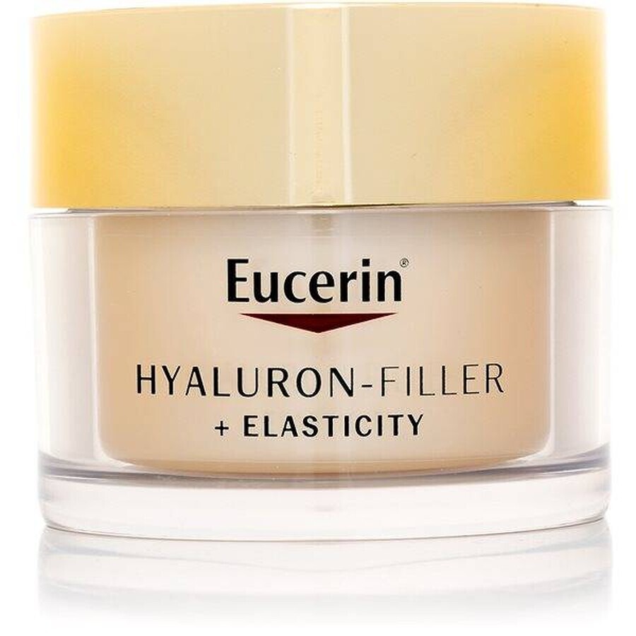 Eucerin HYALURON-FILLER+ELASTICITY dagcrème 1×50 ml, vult diepe rimpels op