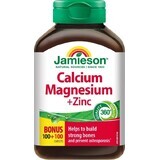 JAMIESON CALCIUM, MAGNESIUM WITH ZINC 1×200 tbl, calcium + magnesium + zinc