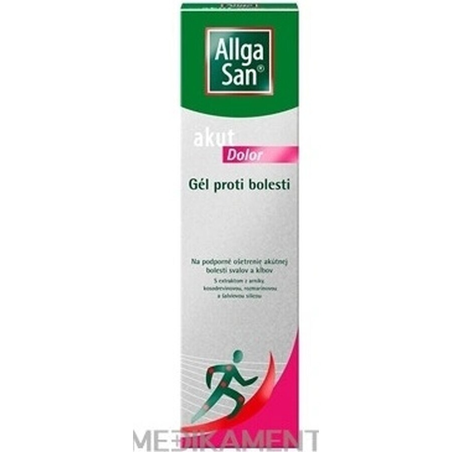 ALLGA SAN akut akut Gel antidolorifico 1×100 ml, gel analgesico