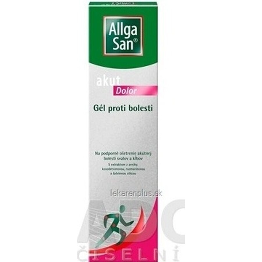 ALLGA SAN akut akut Gel antidolorifico 1×100 ml, gel analgesico