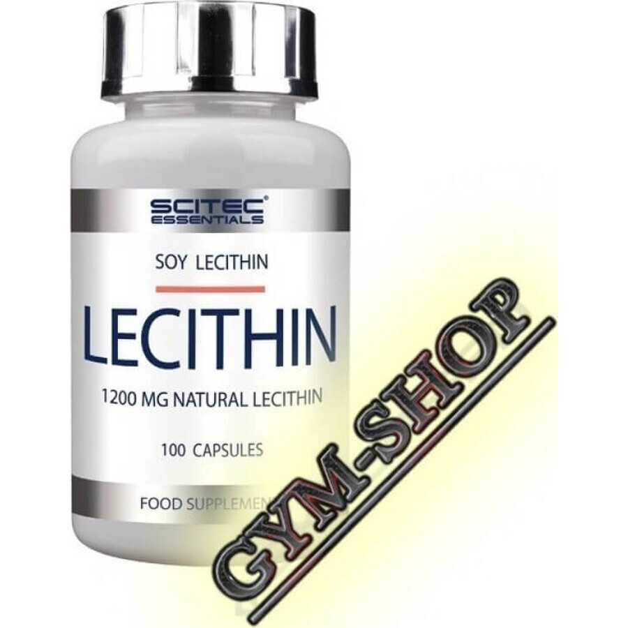 Scitec Nutrition Lecitina 1×100 cps, integratore alimentare