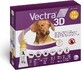 Vectra 3D spot-on per cani XS (1,5-4 kg) 1&#215;3 pezzi, spot-on contro i parassiti