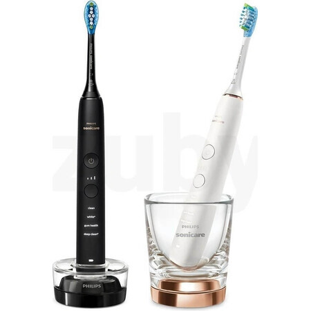 Philips Sonicare 9000 DiamondClean HX9914/57 1+1 2 x 2 stuks sonische elektrische tandenborstels 1×2, sonische tandenborstel