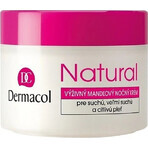 DERMACOL NATURAL Crema notte alla mandorla 1×50 ml, crema notte