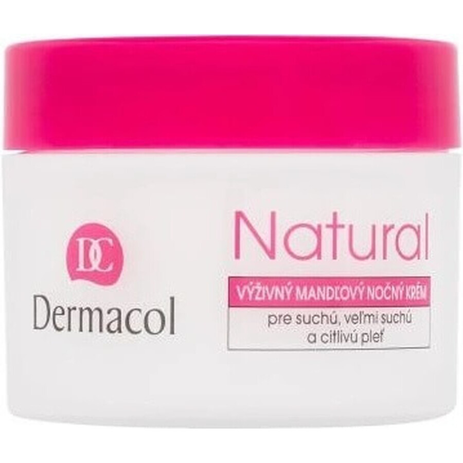 DERMACOL NATURAL Crema notte alla mandorla 1×50 ml, crema notte