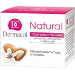 DERMACOL NATURAL Crema notte alla mandorla 1×50 ml, crema notte