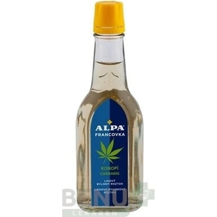 ALPA FRANCOVKA KONOPE/CANNABIS 1×60 ml, soluzione alcolica vegetale