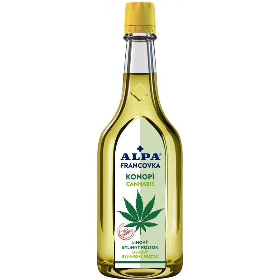 ALPA FRANCOVKA KONOPE/CANNABIS 1×60 ml, soluzione alcolica vegetale