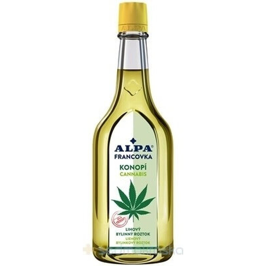 ALPA FRANCOVKA KONOPE/CANNABIS 1×60 ml, soluzione alcolica vegetale