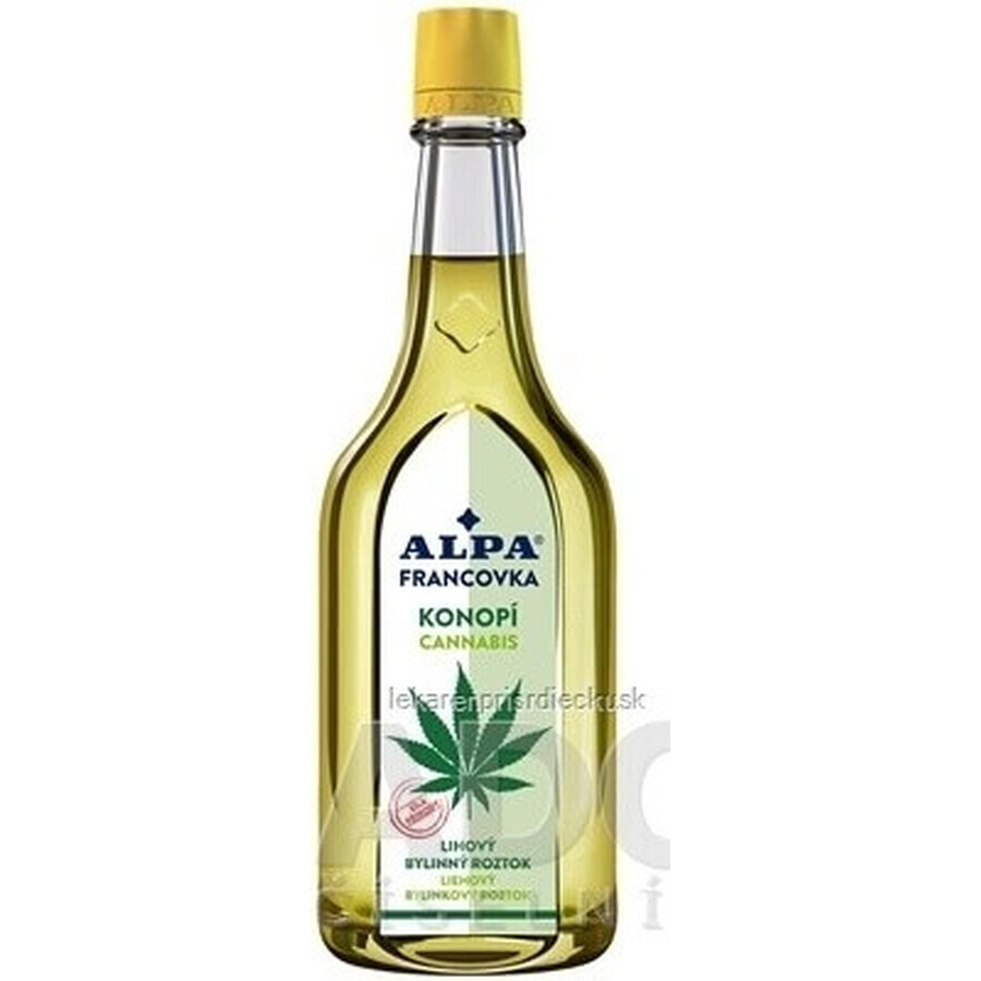 ALPA FRANCOVKA KONOPE/CANNABIS 1×60 ml, soluzione alcolica vegetale