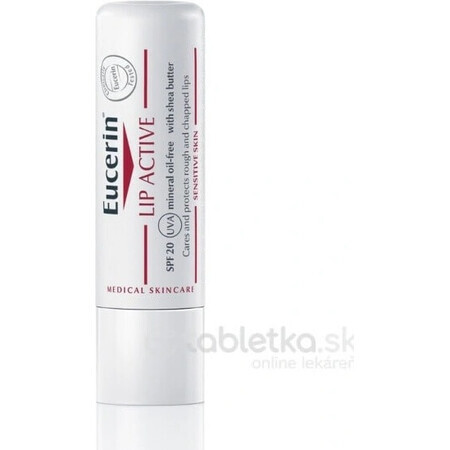 Eucerin LIP AKTIV stick per labbra 1×4,8 g, ammorbidisce le labbra