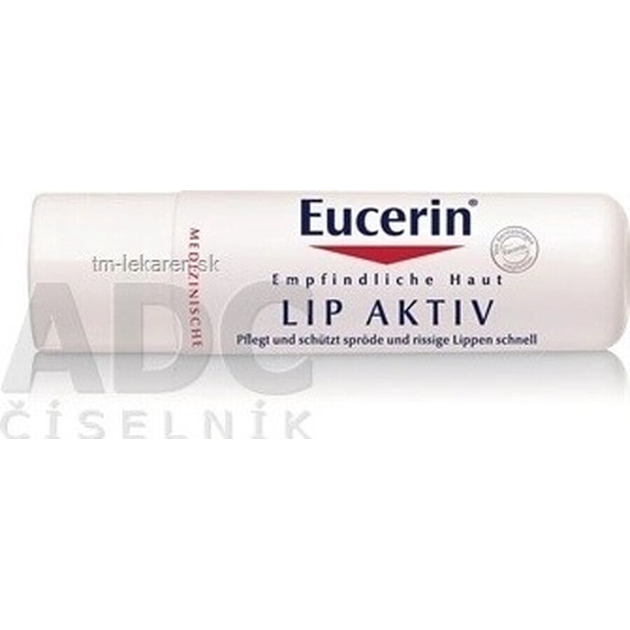 Eucerin LIP AKTIV stick per labbra 1×4,8 g, ammorbidisce le labbra