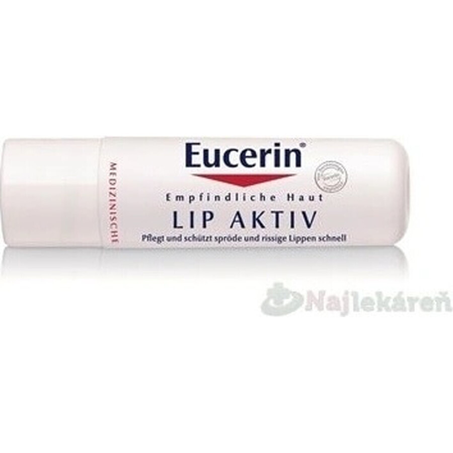 Eucerin LIP AKTIV stick per labbra 1×4,8 g, ammorbidisce le labbra