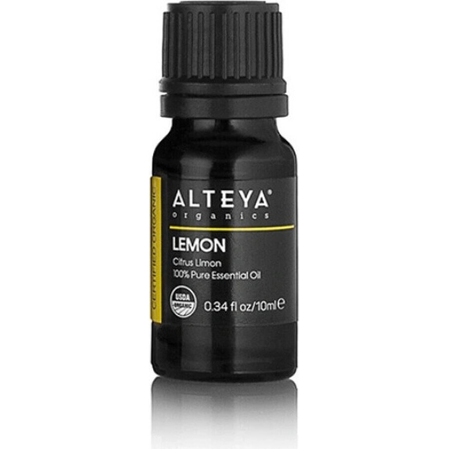 Alteya Organics Olio di limone 1×10 ml, olio essenziale