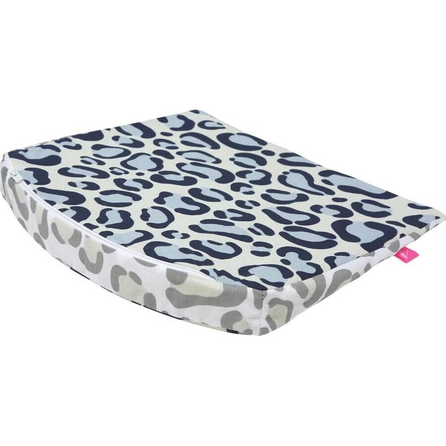 Cuscino stabilizzante per neonati MOTHERHOOD Grigio Blu Scuro Ocelot 1×1 pz.