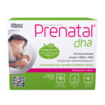 Prenatal Uno Set, 30 capsule + 30 capsule + Prenatal DHA, 30 capsule + flacone in omaggio