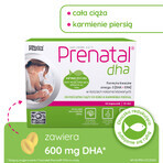 Prenatal Uno Set, 30 capsule + 30 capsule + Prenatal DHA, 30 capsule + flacone in omaggio