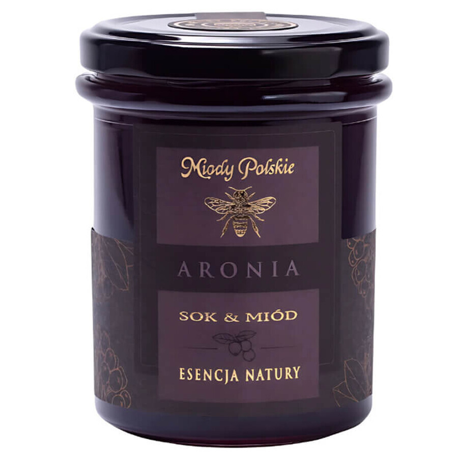 Miele polacco Juice & Honey, aronia, 250 g