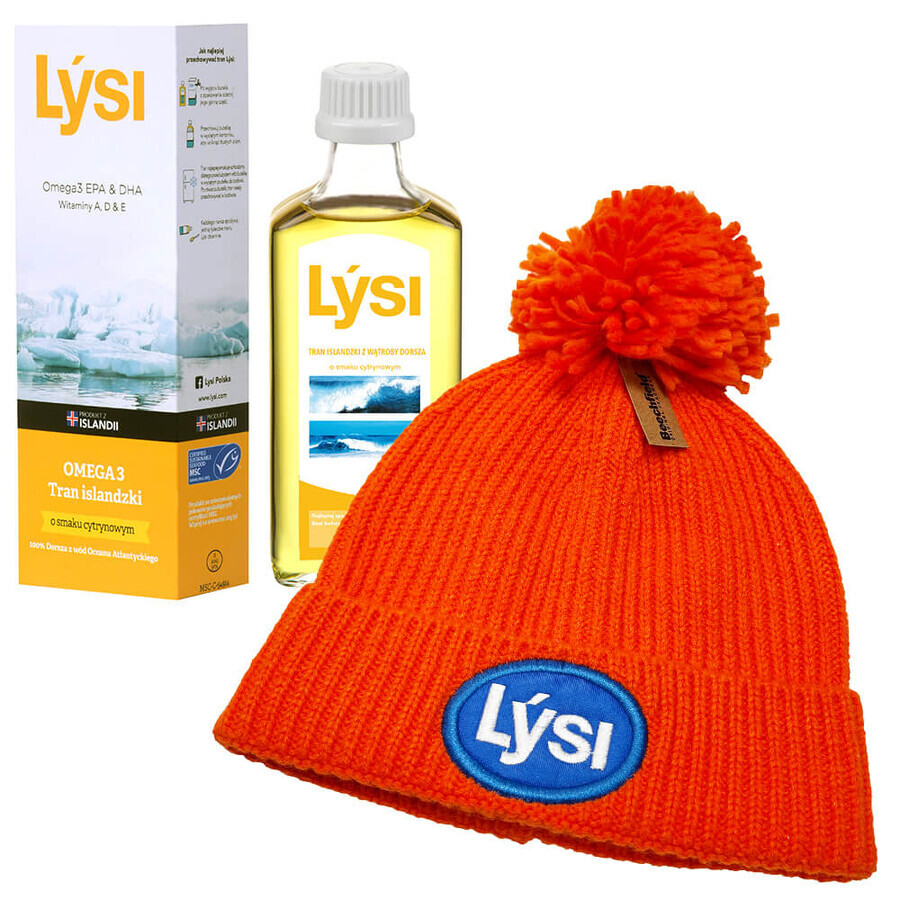 Lysi Icelandic transfats, sabor limón, 240 ml + tapa gratis